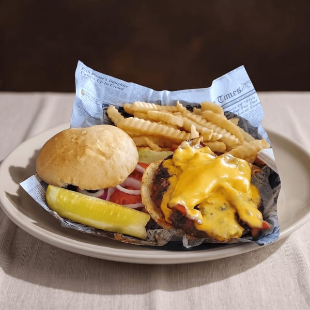 American Gangster Burger.